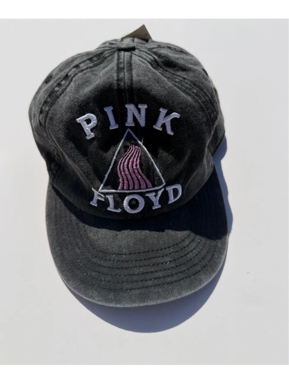 NWT Pink Floyd baseball hat heathered gray with embroidery